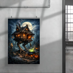 Baba Yaga's hut on chicken legs poster 4