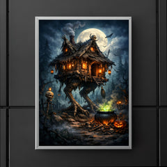 Baba Yaga's hut on chicken legs poster 5