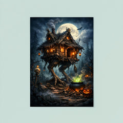 Baba Yaga's hut on chicken legs poster 8