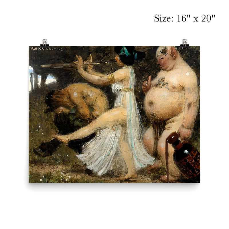 Bacchantenzug by Alexander Rothaug poster 2