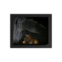 Bacho Kiro framed print on a plain backdrop in size 8"x10".