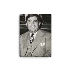 Badawi al-Jabal canvas print on a plain backdrop in size 12"x16".