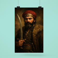 Bajo Pivljanin portrait poster 6