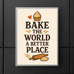 Bake the world a better place poster 5