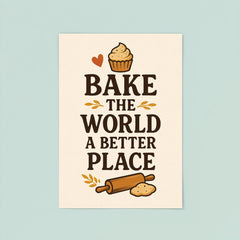 Bake the world a better place poster 8