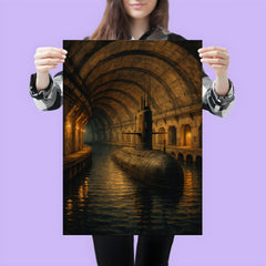 Balaklava Submarine Base Crimea Ukraine poster 3