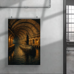 Balaklava Submarine Base Crimea Ukraine poster 4