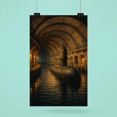 Balaklava Submarine Base Crimea Ukraine poster 6