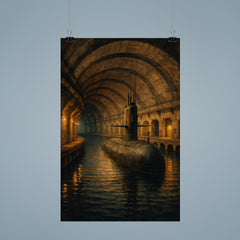 Balaklava Submarine Base Crimea Ukraine poster 9