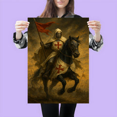 Baldwin IV the Leper King on horseback poster 3