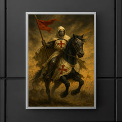 Baldwin IV the Leper King on horseback poster 5