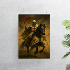 Baldwin IV the Leper King on horseback poster 7