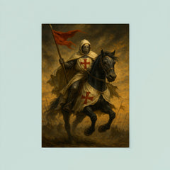 Baldwin IV the Leper King on horseback poster 8