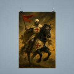Baldwin IV the Leper King on horseback poster 9