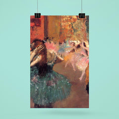 Ballet Scene by Edgar Degas, 1893 poster 6