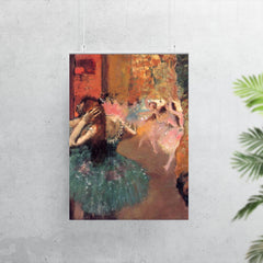 Ballet Scene by Edgar Degas, 1893 poster 7