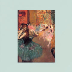 Ballet Scene by Edgar Degas, 1893 poster 8