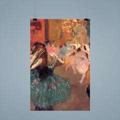 Ballet Scene by Edgar Degas, 1893 poster 9