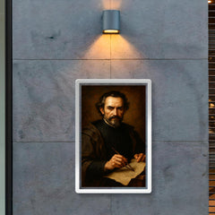 Baltasar Gracián baroque strategist portrait poster 2