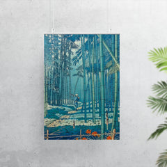 Bamboo Grove of Saga by Asano Takeji poster 7