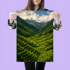 Banaue Rice Terraces Philippines poster 3