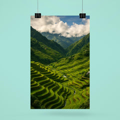 Banaue Rice Terraces Philippines poster 6