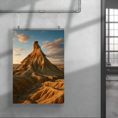 Bardenas Reales Badlands Spain poster 4