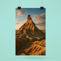 Bardenas Reales Badlands Spain poster 6