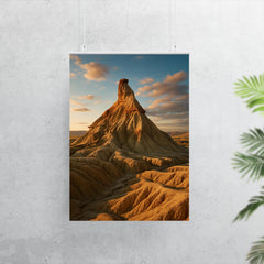 Bardenas Reales Badlands Spain poster 7