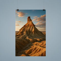Bardenas Reales Badlands Spain poster 9