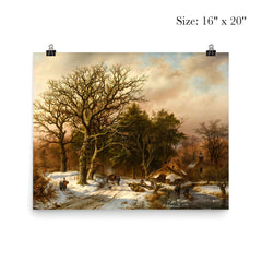 Barend Cornelis Koekkoek Painting poster 2