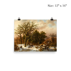 Barend Cornelis Koekkoek Painting poster 3