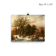 Barend Cornelis Koekkoek Painting poster 4