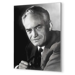 Barry Goldwater metal print mockup