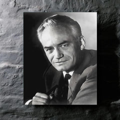 Barry Goldwater metal print mockup