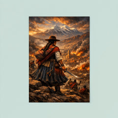 Bartolina Sisa overlooking besieged La Paz poster 8