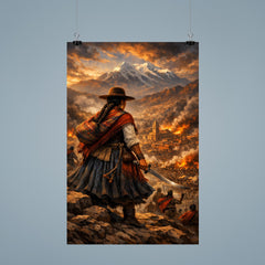 Bartolina Sisa overlooking besieged La Paz poster 9