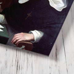 Bartolomé de las Casas metal print mockup