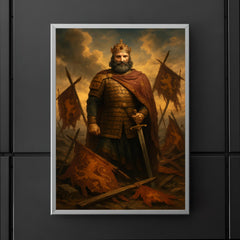 Basil II among broken Bulgarian standards poster 5