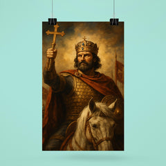 Basil II the Bulgar Slayer triumph portrait poster 6
