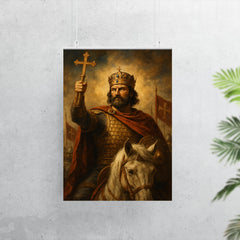 Basil II the Bulgar Slayer triumph portrait poster 7