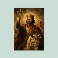 Basil II the Bulgar Slayer triumph portrait poster 8