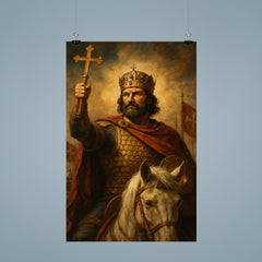 Basil II the Bulgar Slayer triumph portrait poster 9