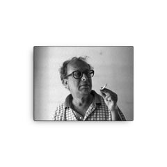 Basudeb Dasgupta canvas print on a plain backdrop in size 12"x16".