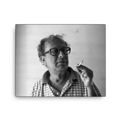 Basudeb Dasgupta canvas print on a plain backdrop in size 16"x20".