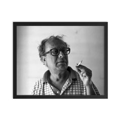 Basudeb Dasgupta framed print on a plain backdrop in size 16"x20".