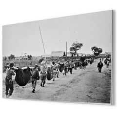 Bataan Death March metal print mockup