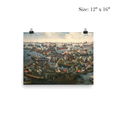 Battle of Lepanto by HLetter, c. 1572 poster 3
