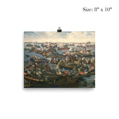 Battle of Lepanto by HLetter, c. 1572 poster 4
