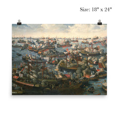 Battle of Lepanto by HLetter, c. 1572 poster 5
